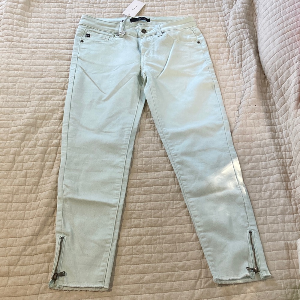 KanCan Mint Green Skinny Jeans Size 5 NWT